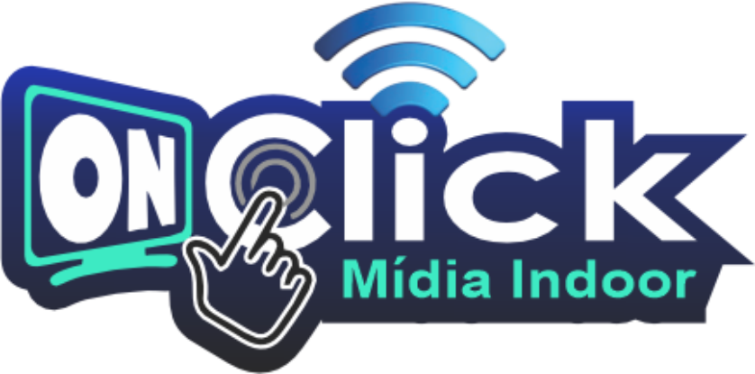 Logo OnClick Mídia Indoor